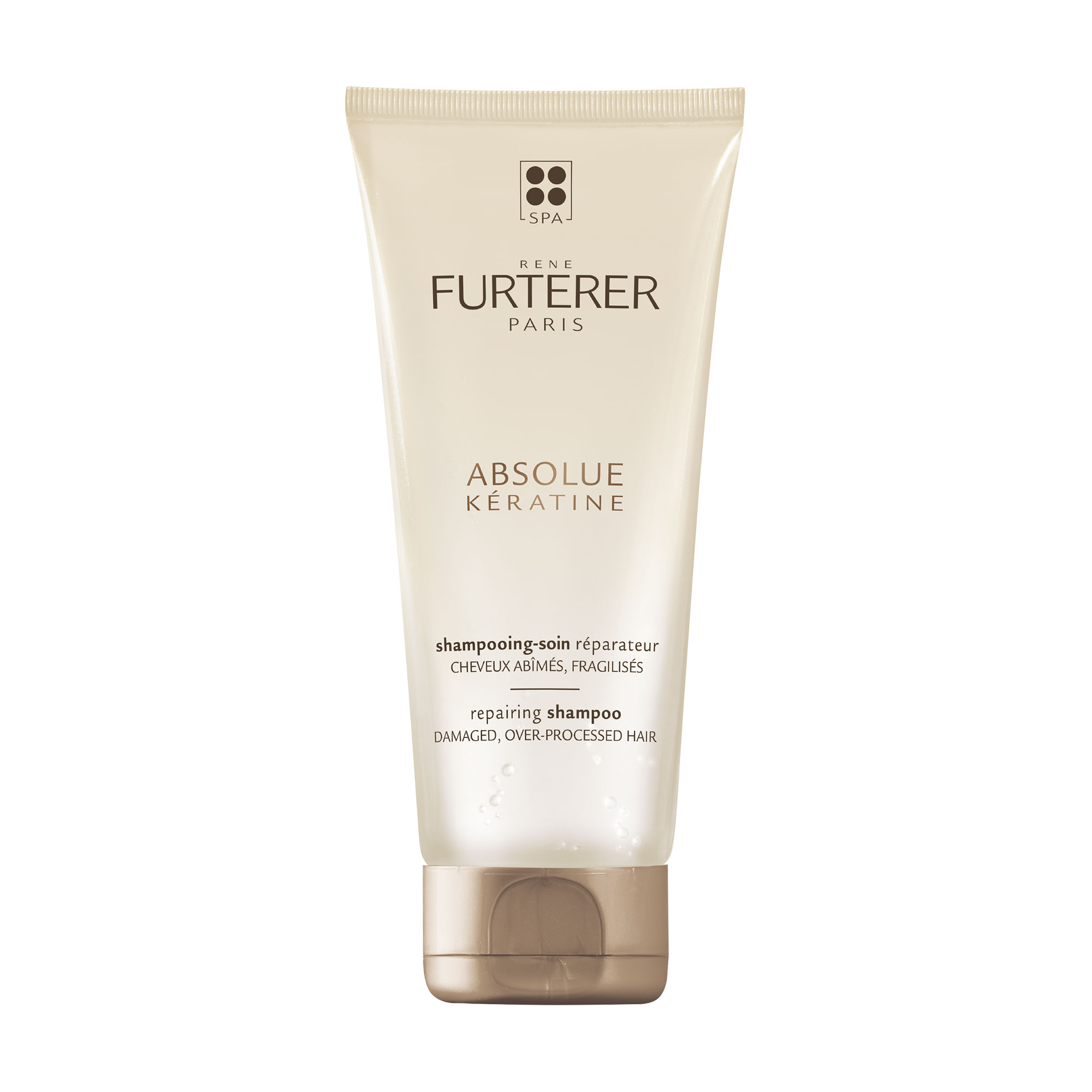 Відновлювальний шампунь Rene Furterer Absolue Keratine Repairing Shampoo для пошкодженого та ослабленого волосся, 200 мл